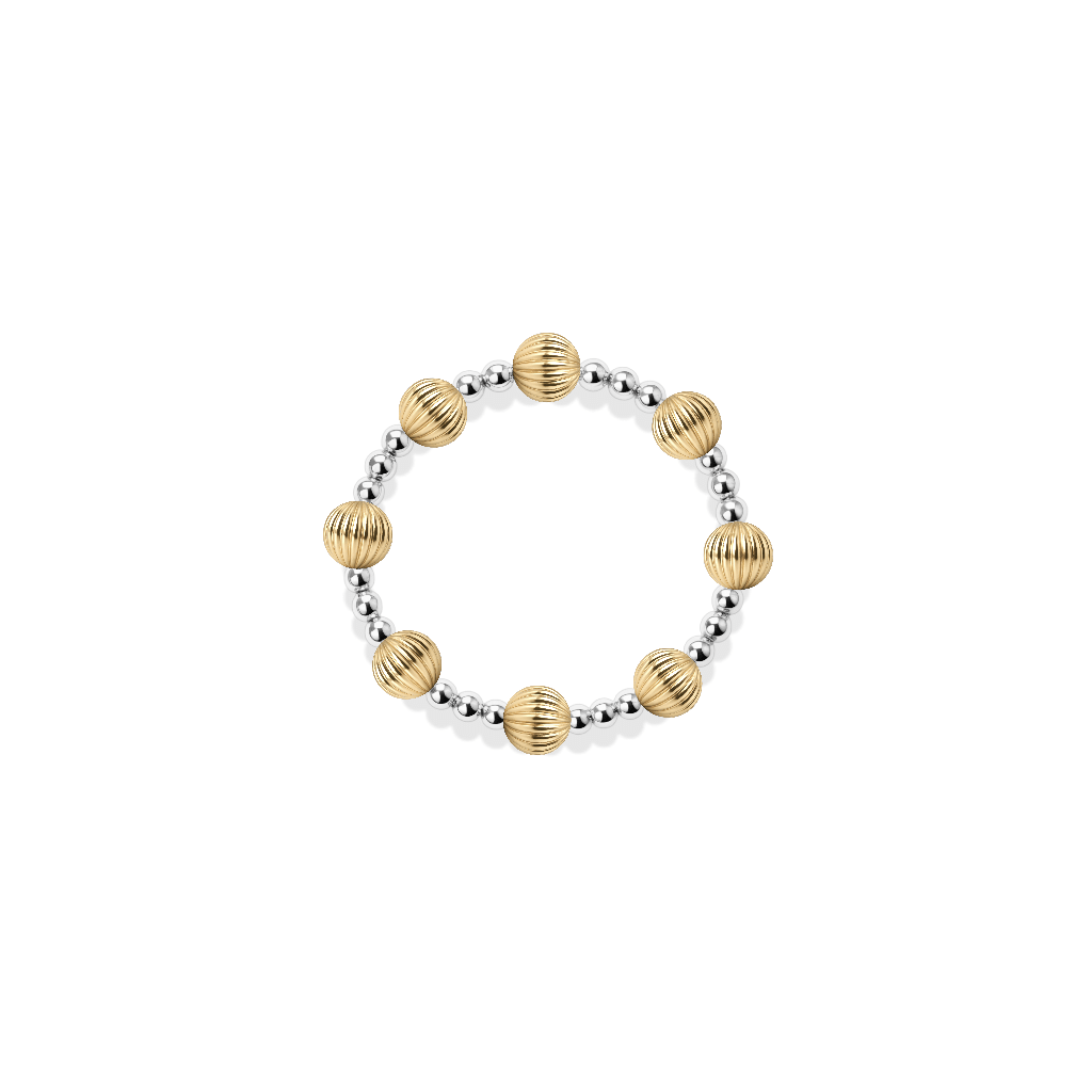 Signature Tamra Beaded Stretchy Ring - Bara Boheme