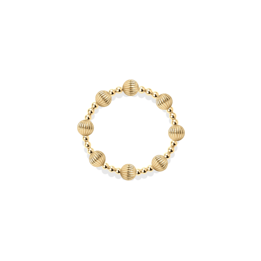 Signature Tamra Beaded Stretchy Ring - Bara Boheme