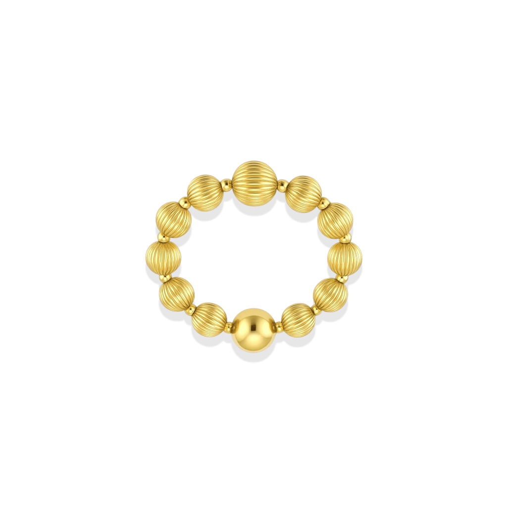 Signature Taylor Beaded Stretchy Ring - Bara Boheme