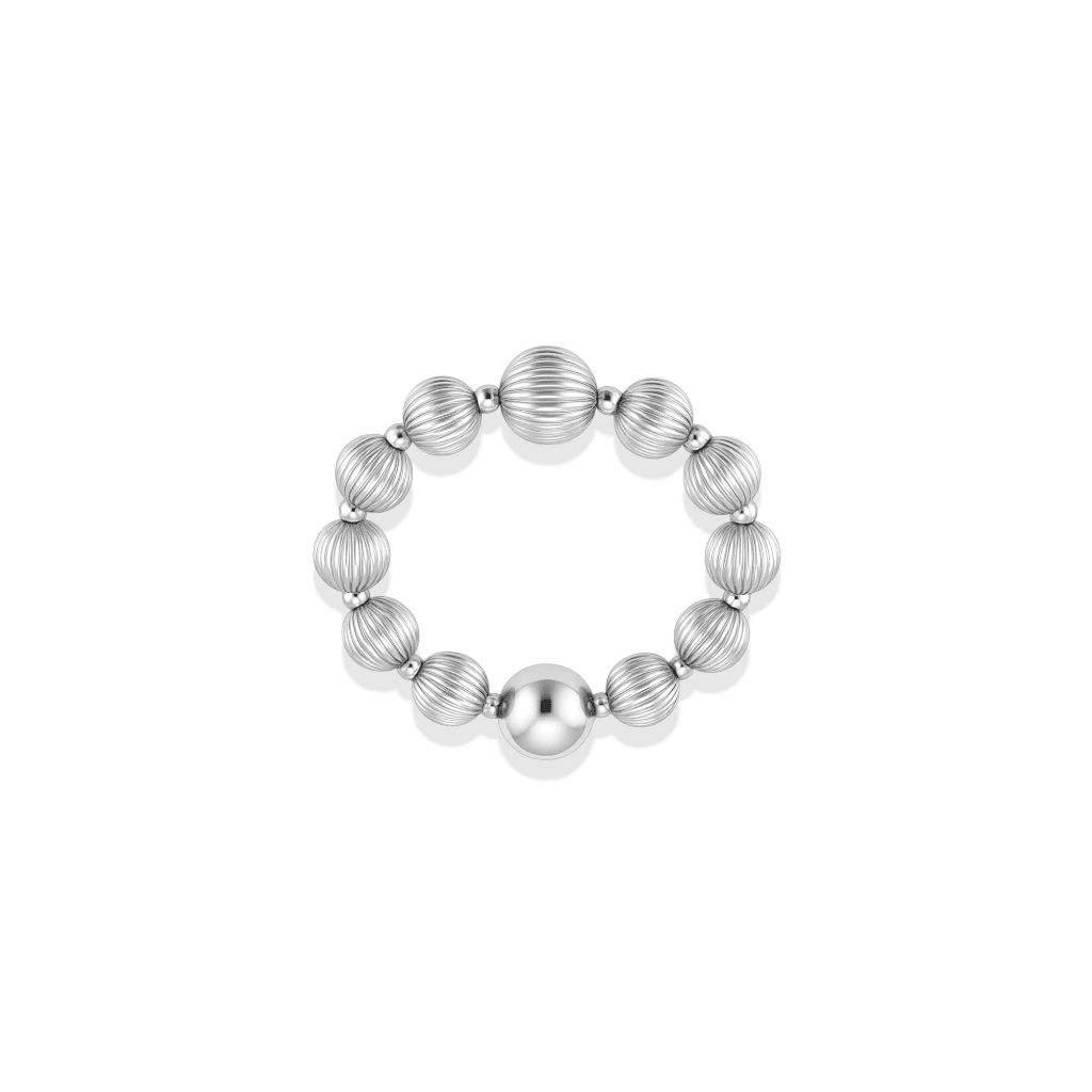 Signature Taylor Beaded Stretchy Ring - Bara Boheme