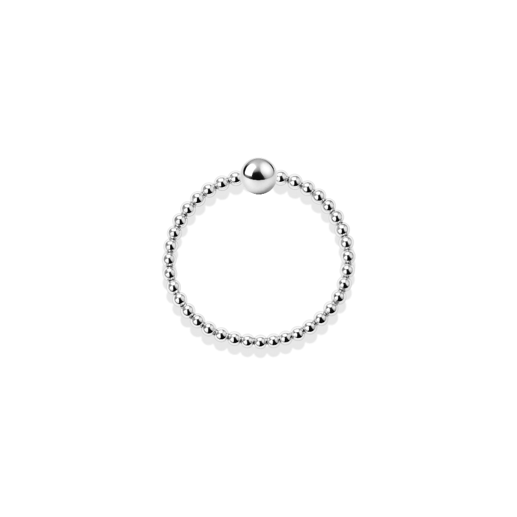 Signature Vanessa Beaded Stretchy Ring - Bara Boheme