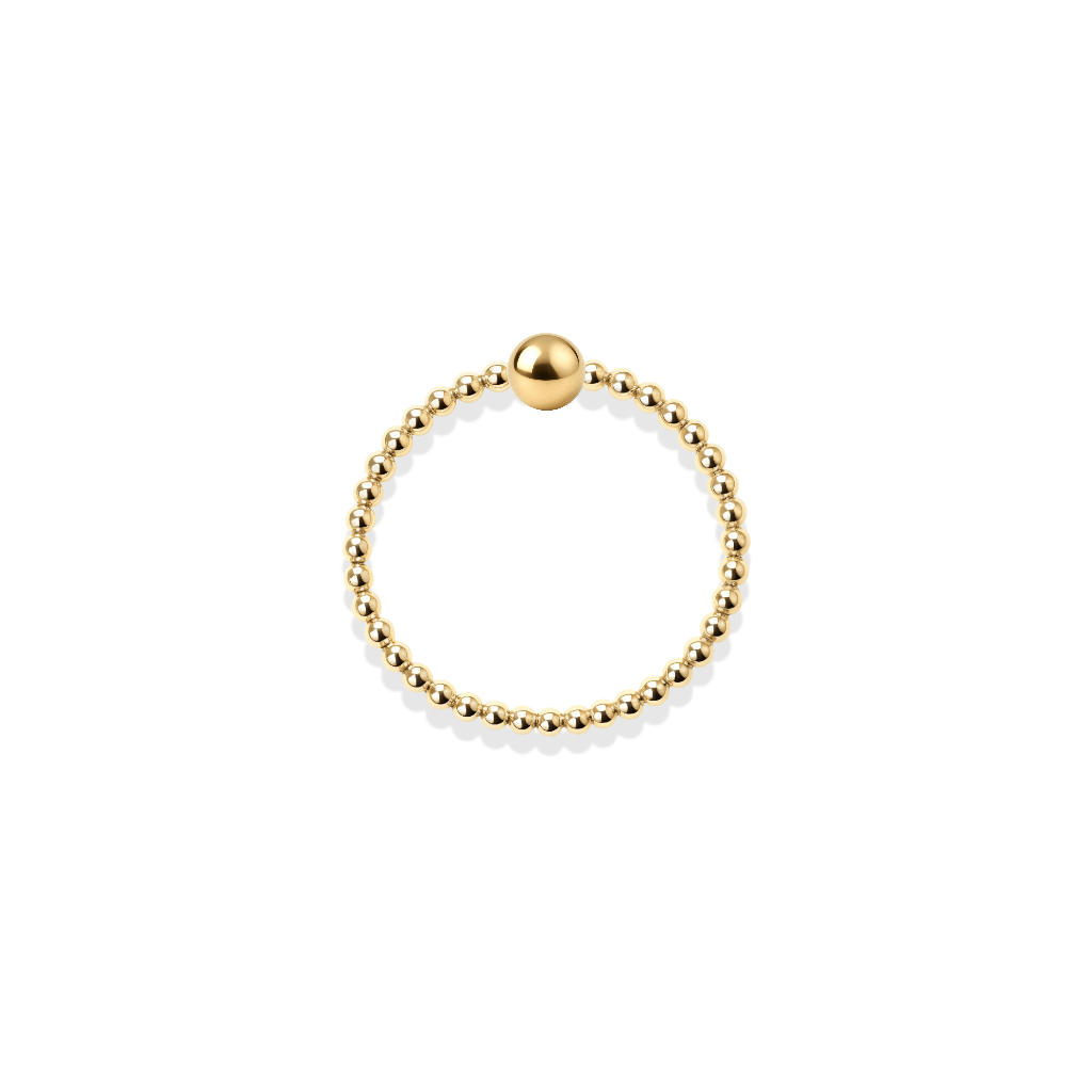 Signature Vanessa Beaded Stretchy Ring - Bara Boheme