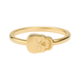 Skull | Gold Plated Ring - Bara Boheme