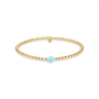 Hamsa Small | Beaded Opal Bracelet