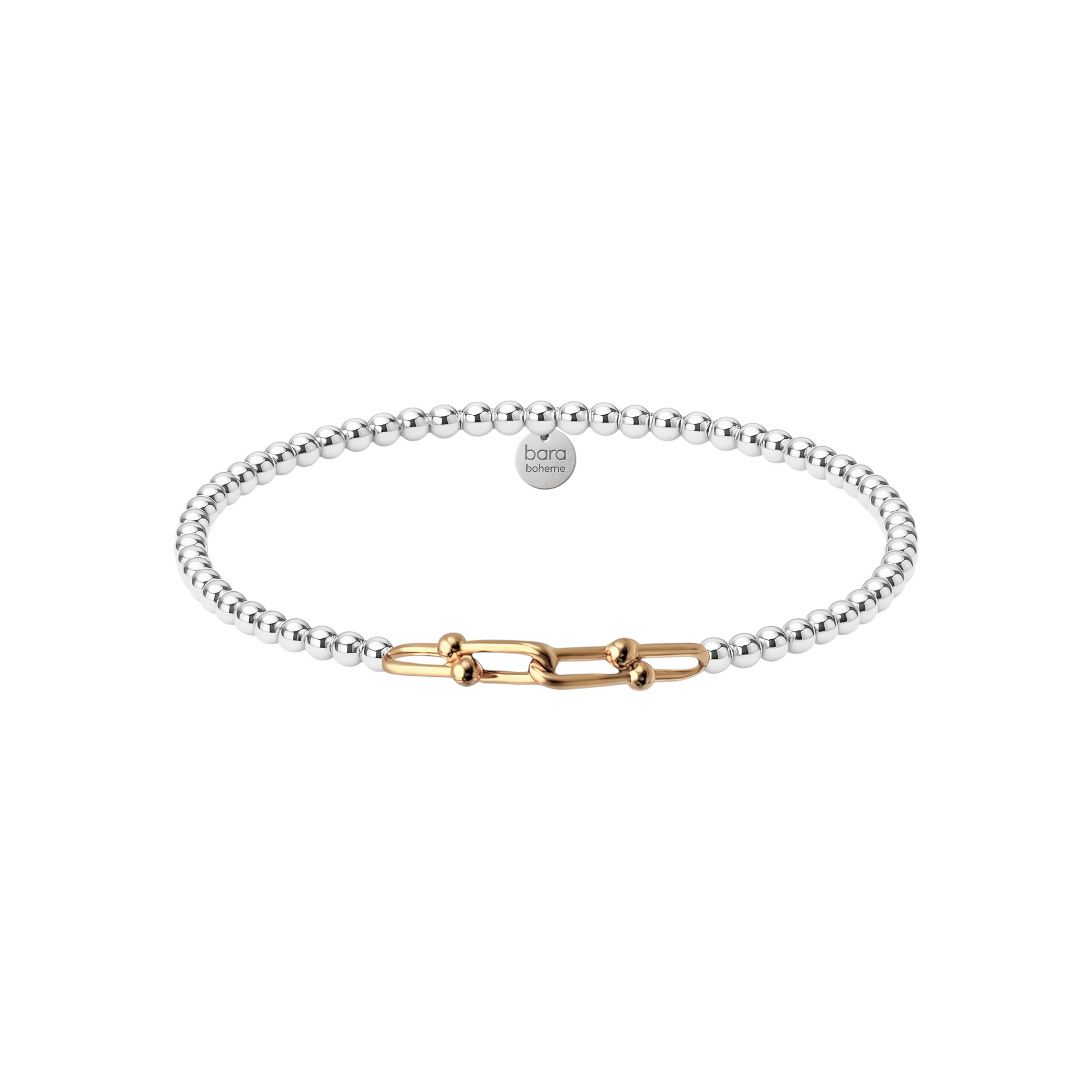 4x Hardware Small | Gold Filled Beaded Bracelet