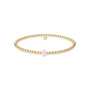 Small Clover Opal Beaded Bracelet - Bara Boheme