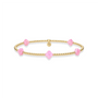 Small Clover Opal Beaded Bracelet — By the Yard (2mm) - Bara Boheme