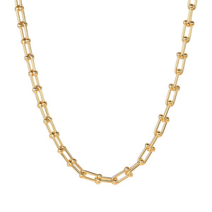 Hardware | Small 18K Gold Plated Chain Necklace