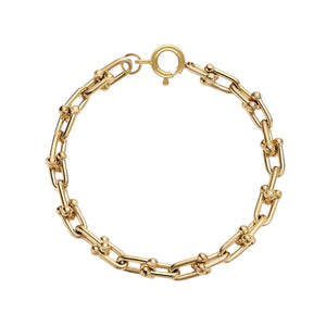 Hardware | Small Gold Link Bracelet