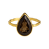 Smokey Topaz | Bezel Ring - Bara Boheme