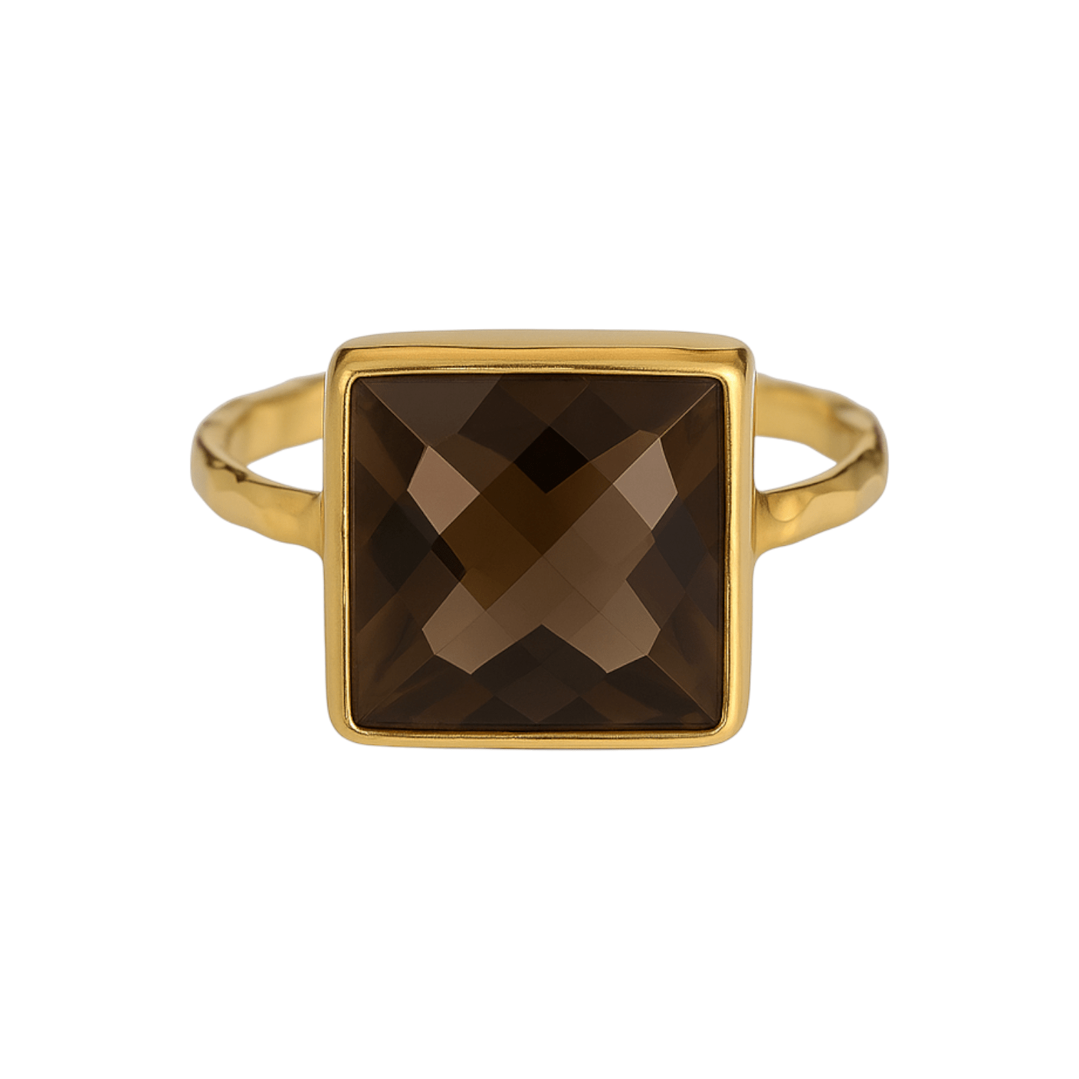 Smokey Topaz | Bezel Ring - Bara Boheme