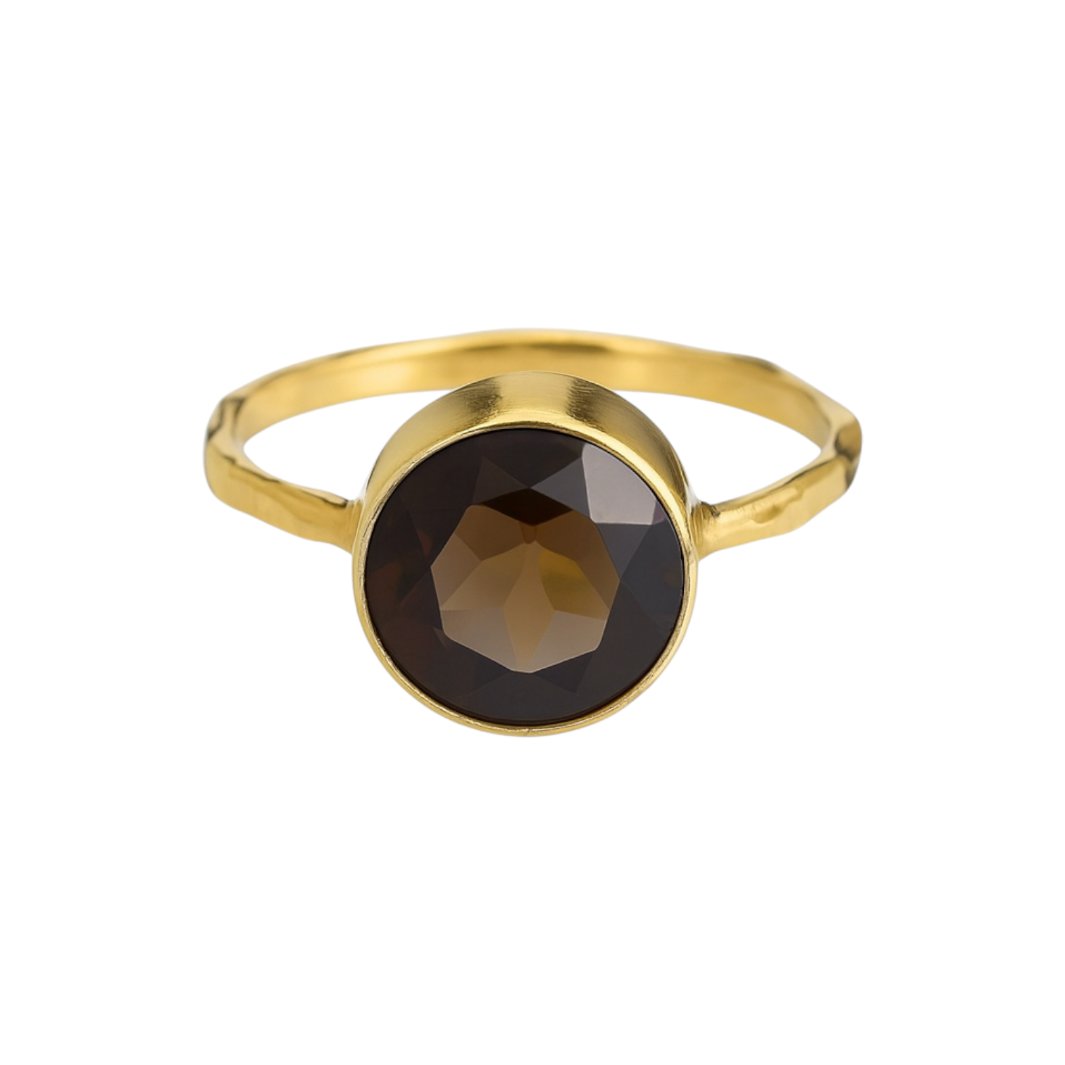 Smokey Topaz | Bezel Ring