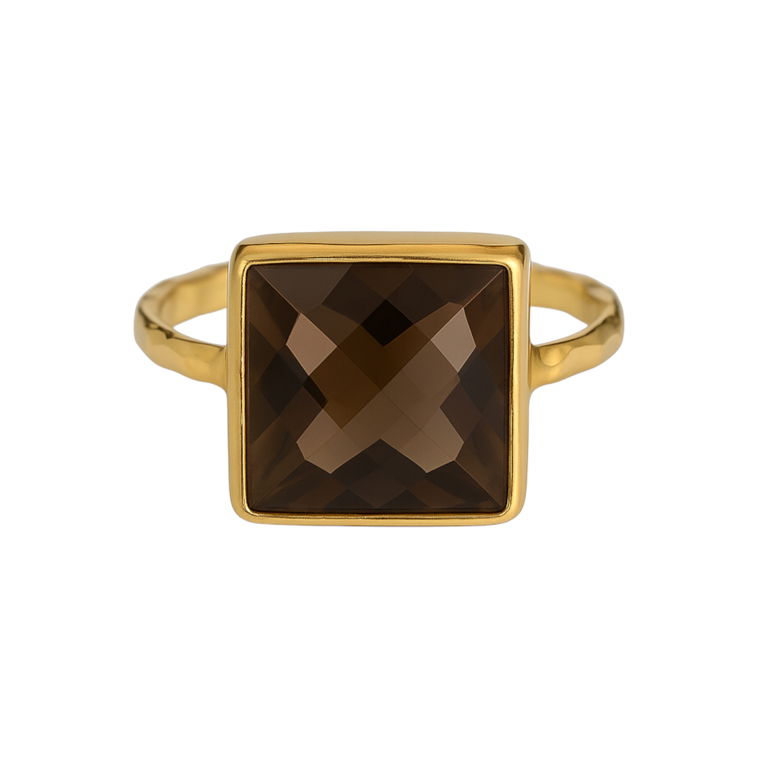 Smokey Topaz | Bezel Ring