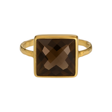 Smokey Topaz | Bezel Ring