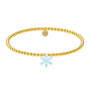 Snowflake Opal Beaded Bracelet - Bara Boheme