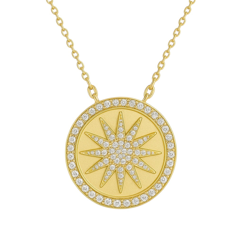 Sol | Medallion Sun Necklace
