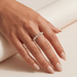 Sophie 4mm Beaded Stretchy Ring - Bara Boheme