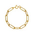 Sophie Paperclip | Gold Plated Bracelet - Bara Boheme
