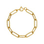 Sophie Paperclip | Gold Plated Bracelet - Bara Boheme