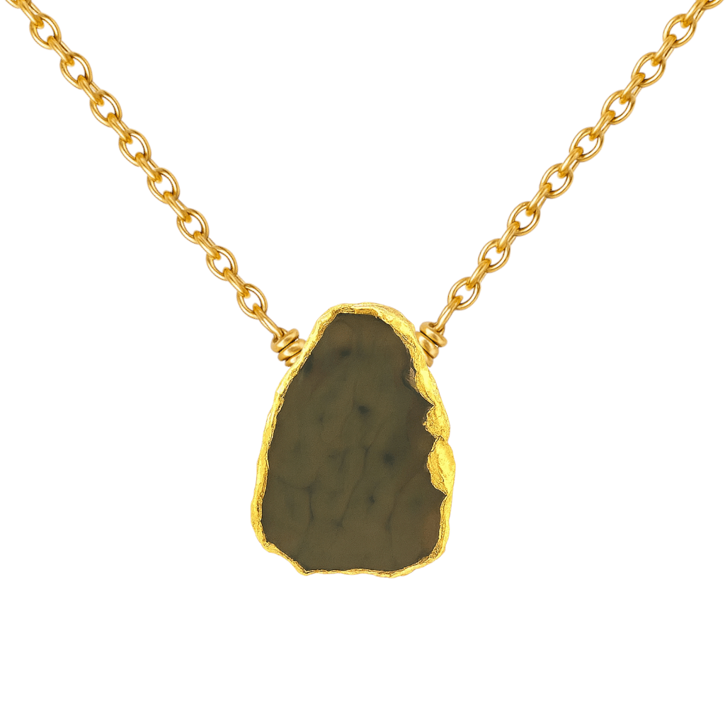 SPS | Gold Filled Slice Necklace - Bara Boheme