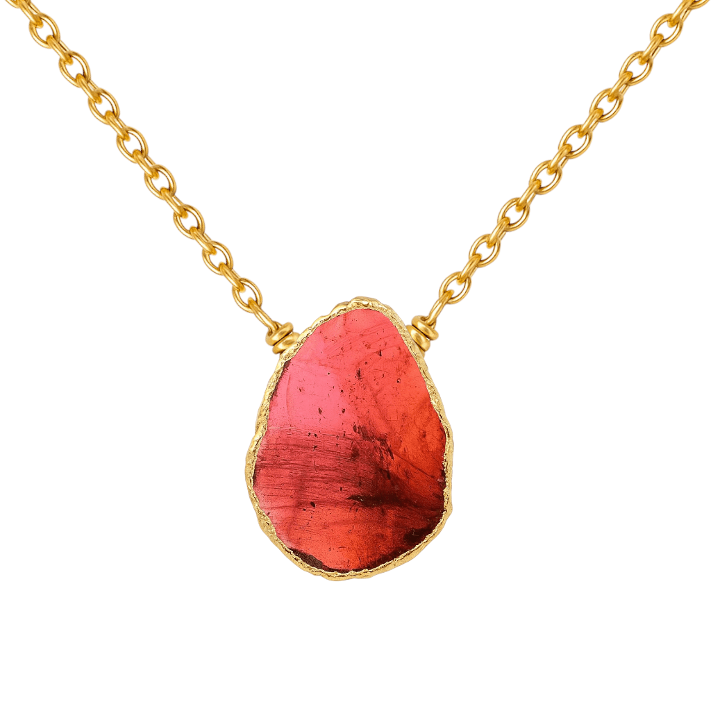SPS | Gold Filled Slice Necklace - Bara Boheme