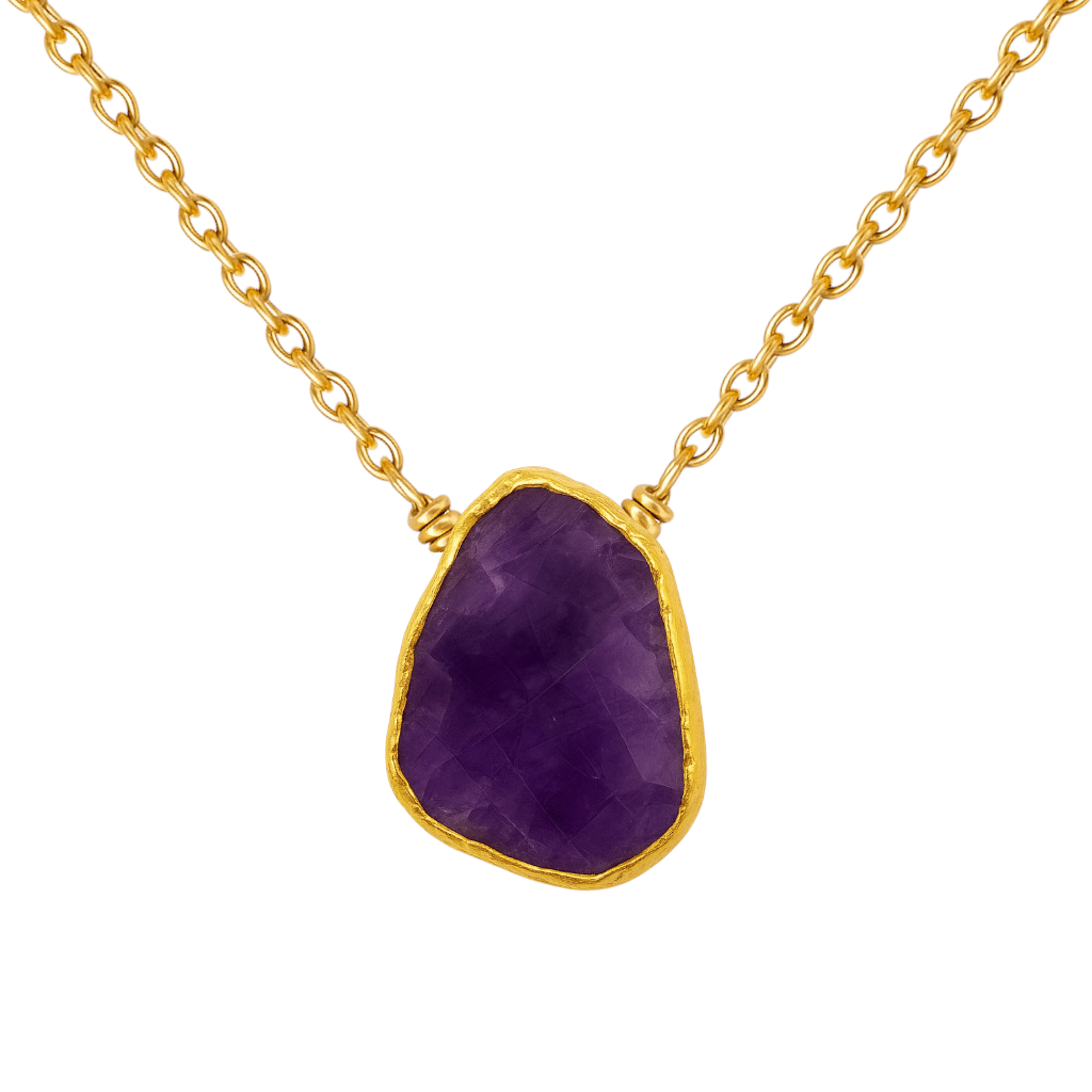 SPS | Gold Filled Slice Necklace - Bara Boheme