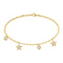 Star + Crystal | Gold Plated Bracelet - Bara Boheme