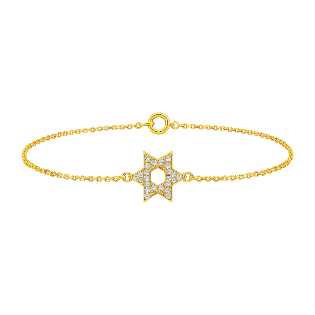 Star of David | Pave Bracelet - Bara Boheme