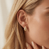 Star Teardrop | Pave Stud Earrings - Bara Boheme