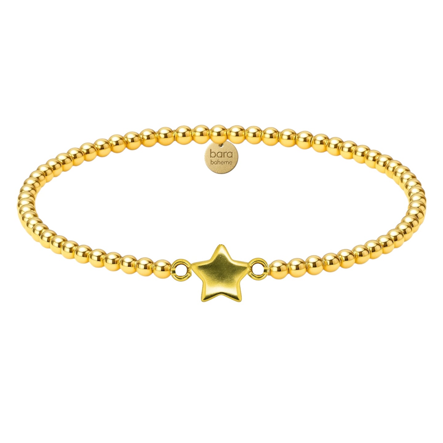 star connector charm bracelet