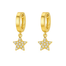 Star | Hoop Hugger Earrings