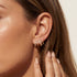 Tasha | Pave Stud Earrings - Bara Boheme