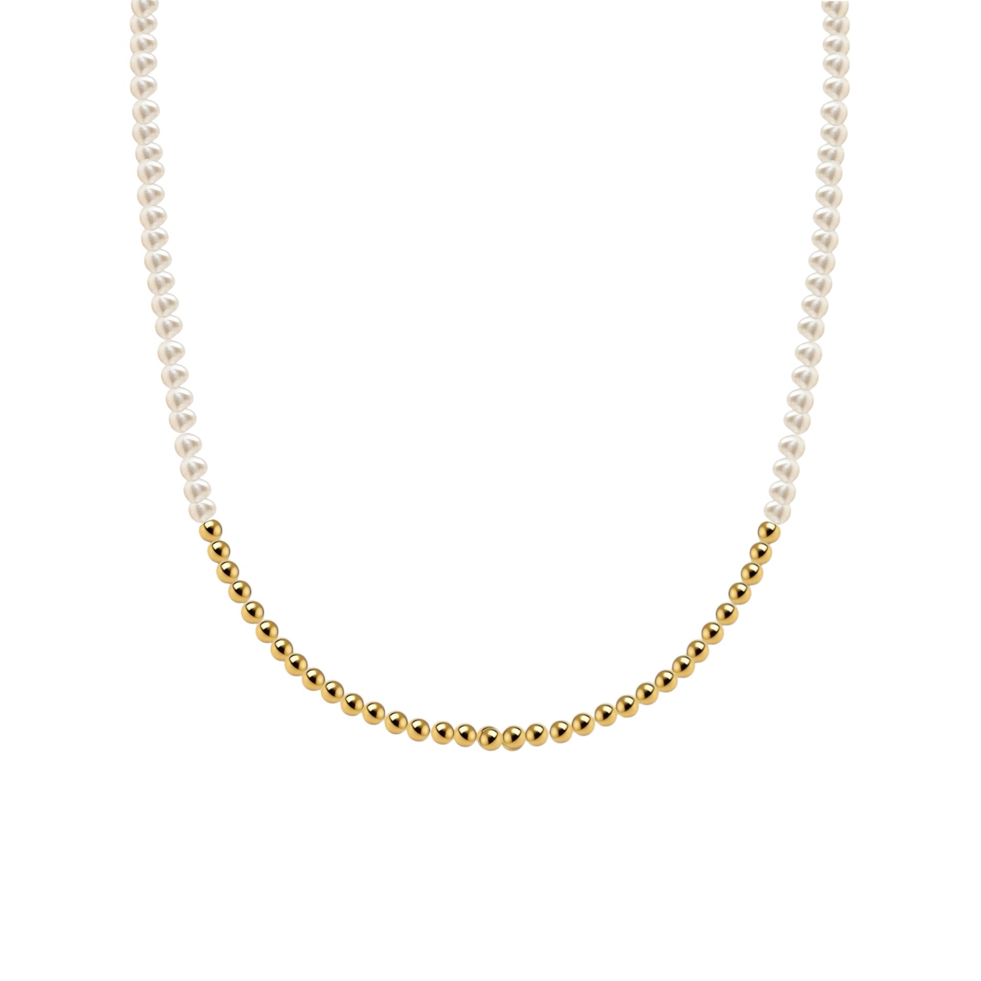 Teresa | Gold Filled Beaded Necklace - Bara Boheme