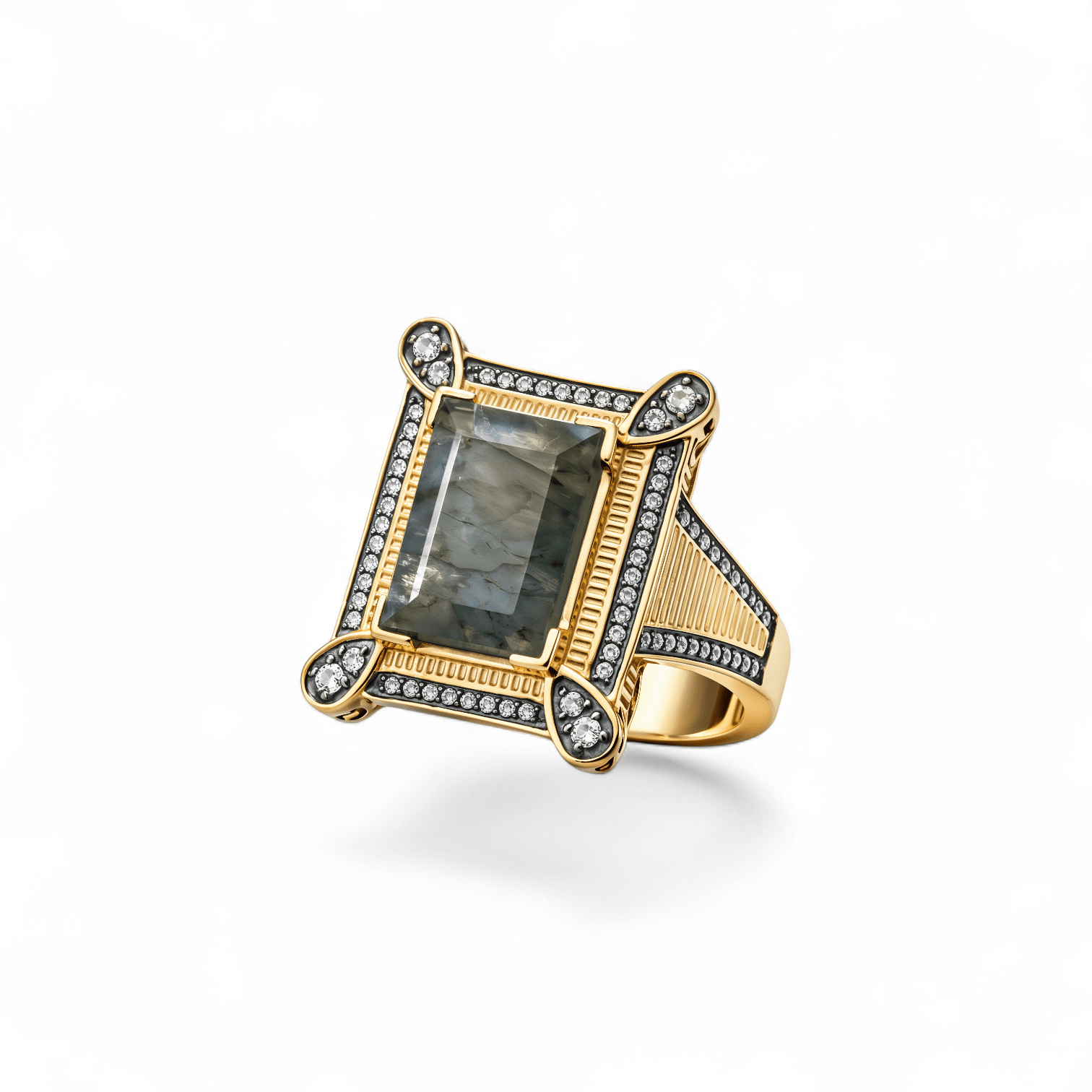 The Empress | Labradorite Ring - Bara Boheme