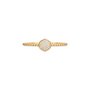 The Estelle | Solid Gold with Diamonds Ring - Bara Boheme
