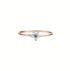 The Flora | Solid Gold with Diamonds Ring - Bara Boheme