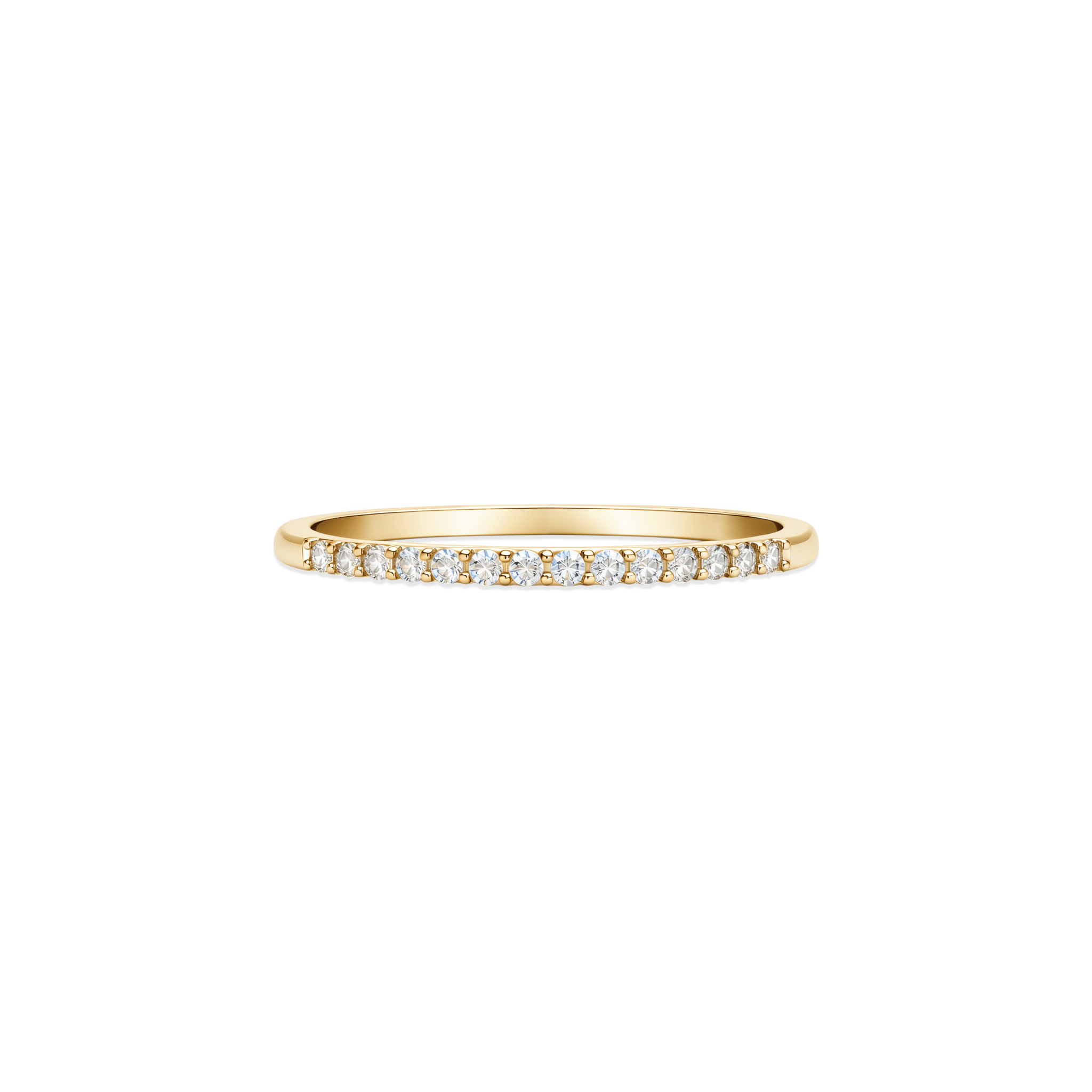 The Livia | Solid Gold with Diamonds Ring - Bara Boheme