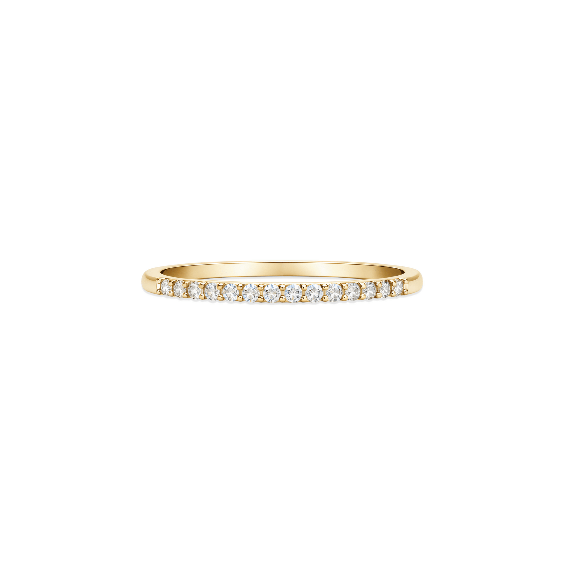 The Livia | Solid Gold with Diamonds Ring - Bara Boheme