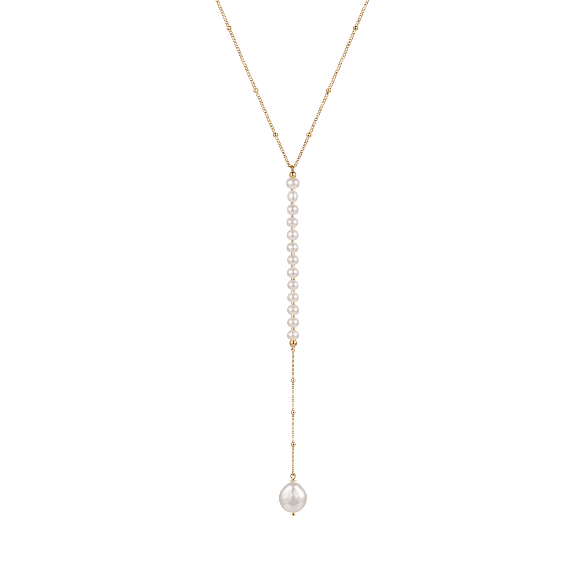 The Perla Drop Necklace - Bara Boheme