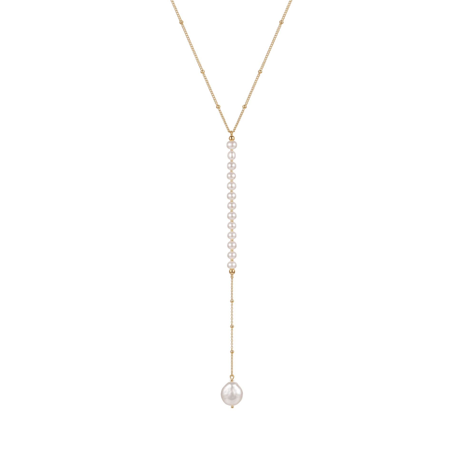 The Perla Drop Necklace - Bara Boheme