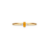 The Radiant | Solid Gold with Citrine Ring - Bara Boheme