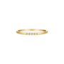 The Rhea | Solid Gold with Diamonds Ring - Bara Boheme