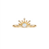 The Sunrise | Solid Gold with Opal Ring - Bara Boheme