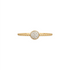 The Valeria | Solid Gold with Diamonds Ring - Bara Boheme