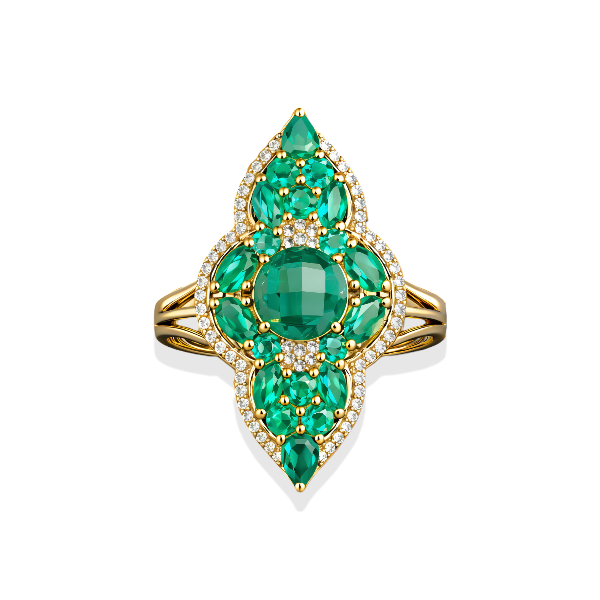 The Winifred | Green Onyx Ring - Bara Boheme