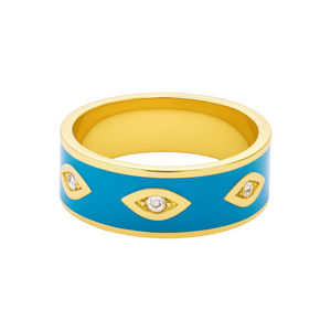 Evil Eye | Cigar Band Ring