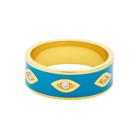 Evil Eye | Cigar Band Ring