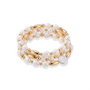 Dune Triple Beaded Bracelet
