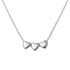 Triple Bubble Heart | Gold Plated Necklace - Bara Boheme