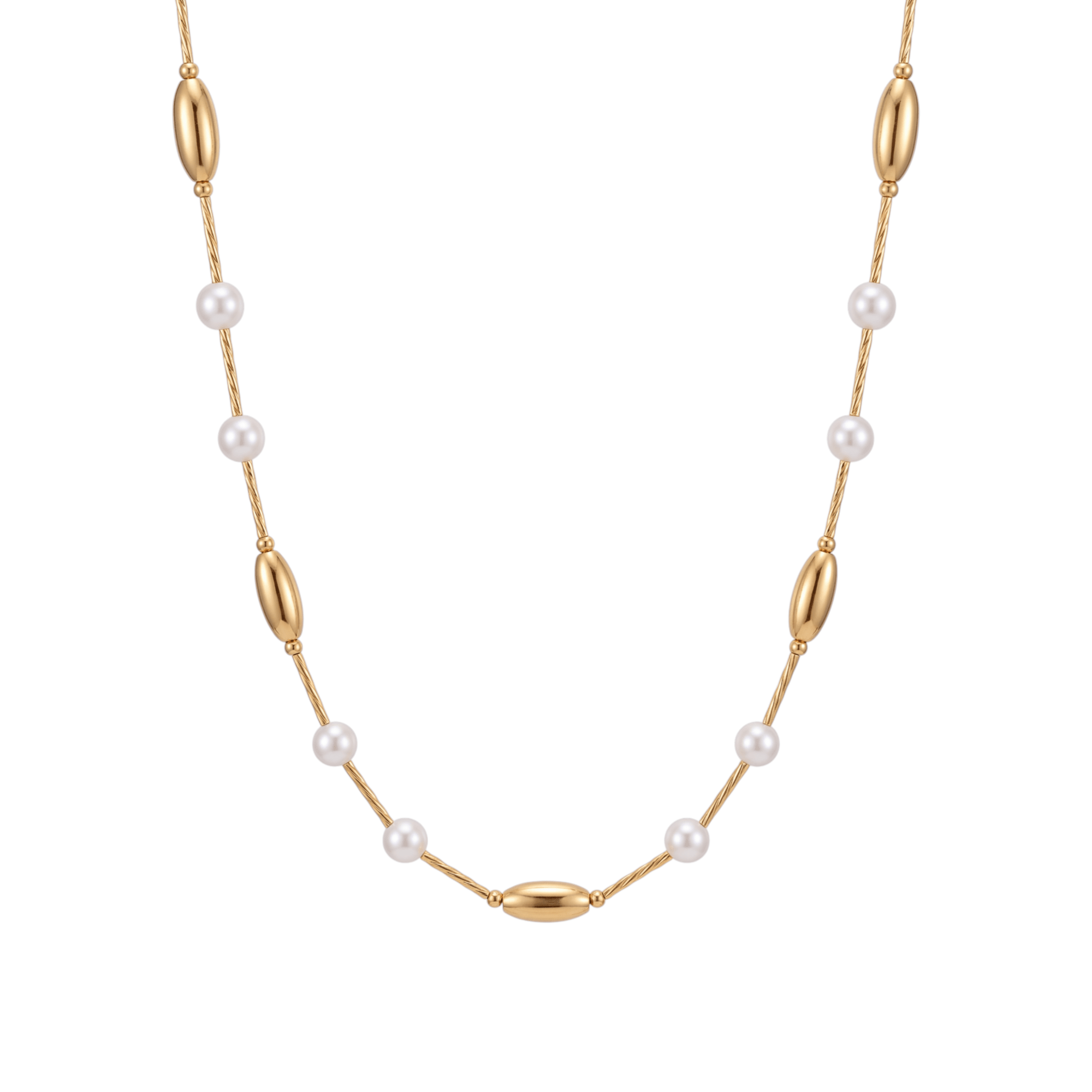 Tuly Pearl Beaded Necklace - Bara Boheme